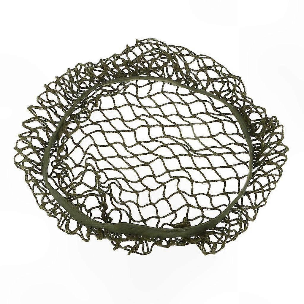 Camouflage Helmet Net Cover for Military Tactical Helmets in Olive Drab Green