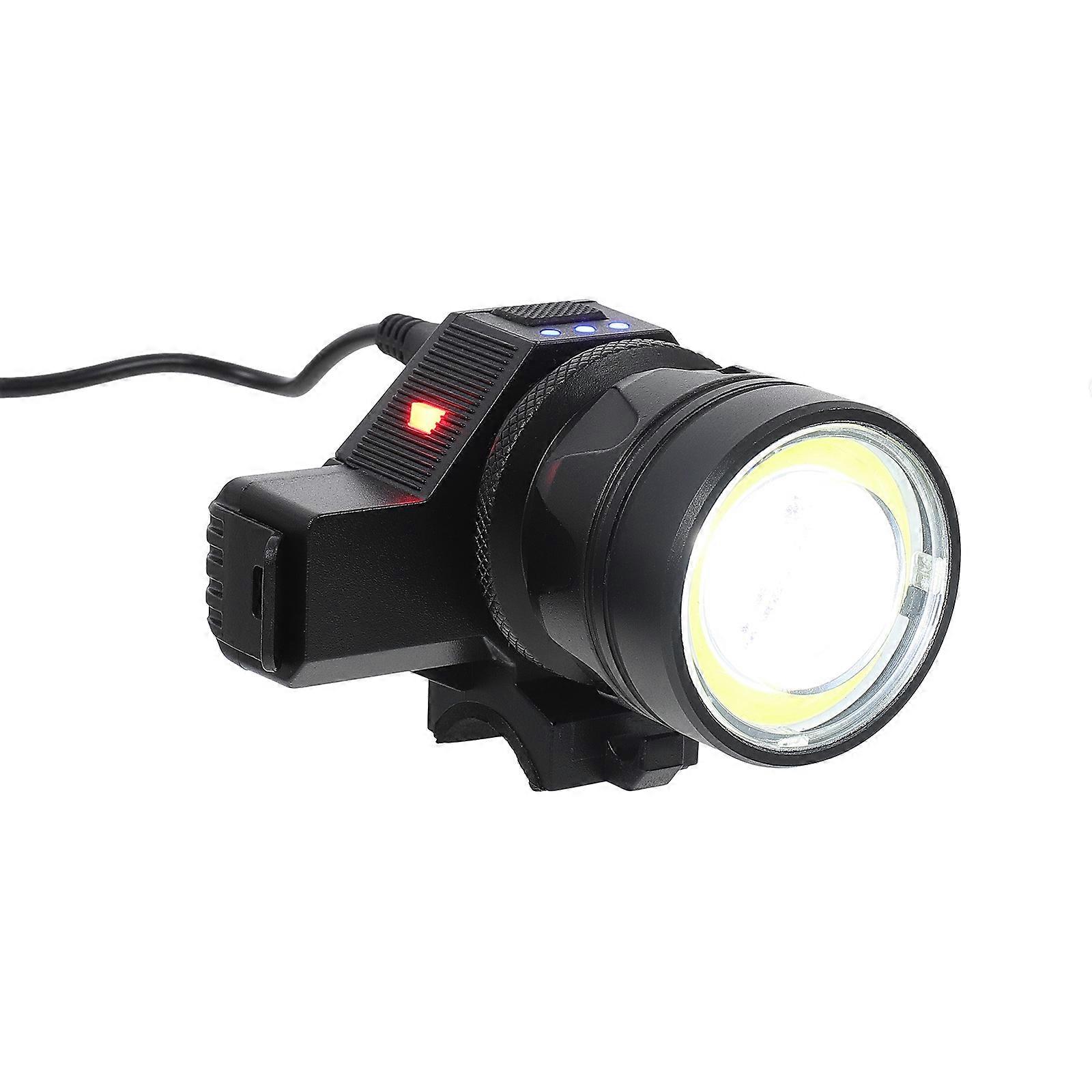 Rechargeable Bike Light with Durable ABS Material and Waterproof Design for Safe Night Riding 1 Set