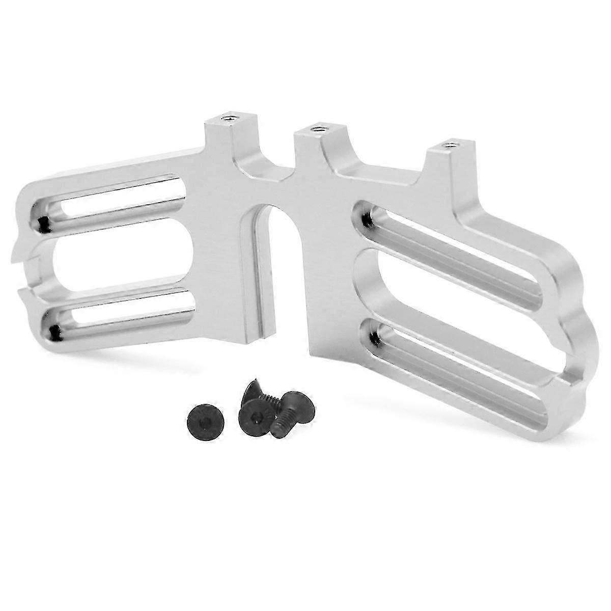 Metal Dual Motor Mount Double Motor Holder for ARRMA 1/7 FELONY INFRACTION LIMITLESS RC Car Upgrade Parts Silver