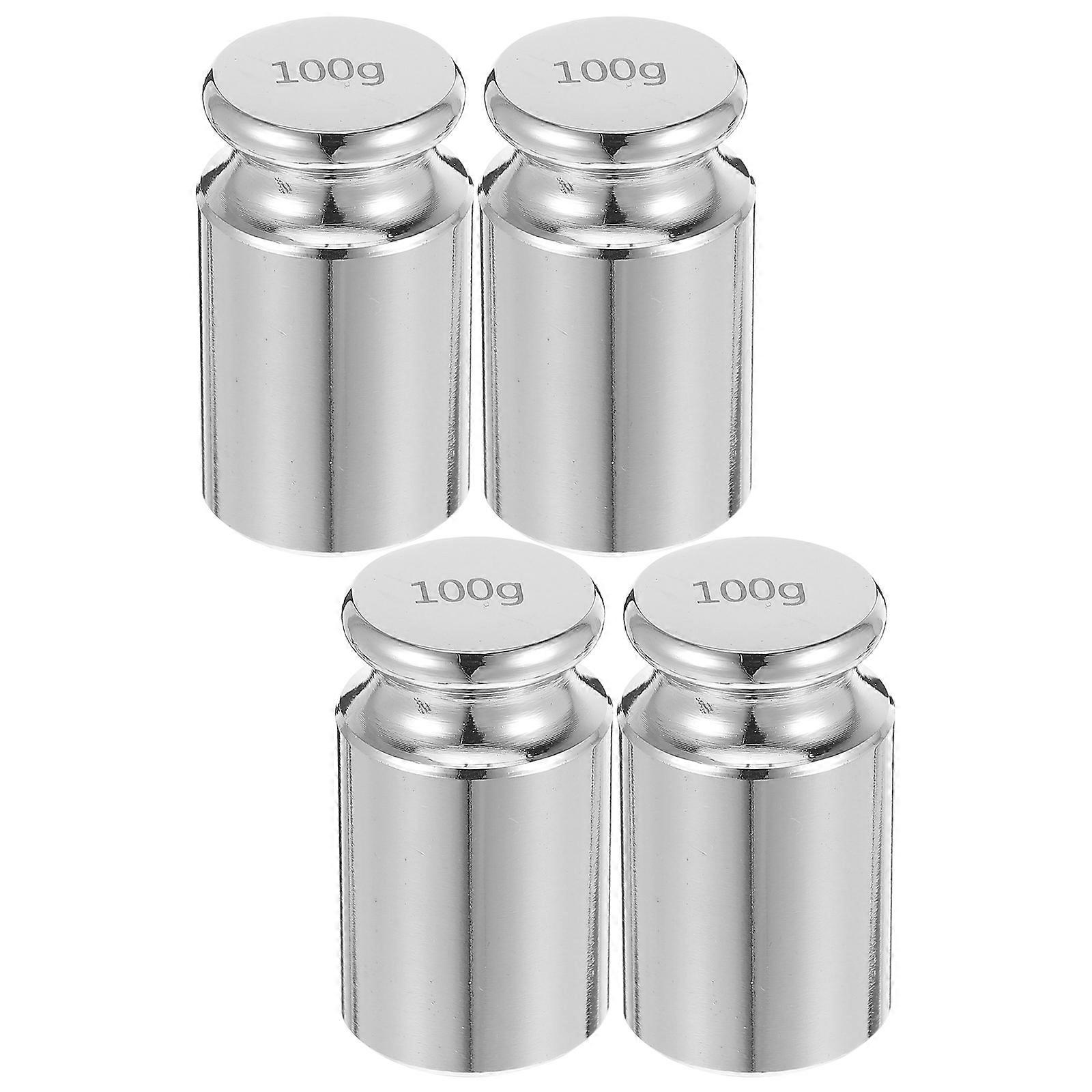 4 Piece Class Calibration Weight Set for Lab Balances & Physics Experiments – Durable, Portable & Scratch Resistant Design