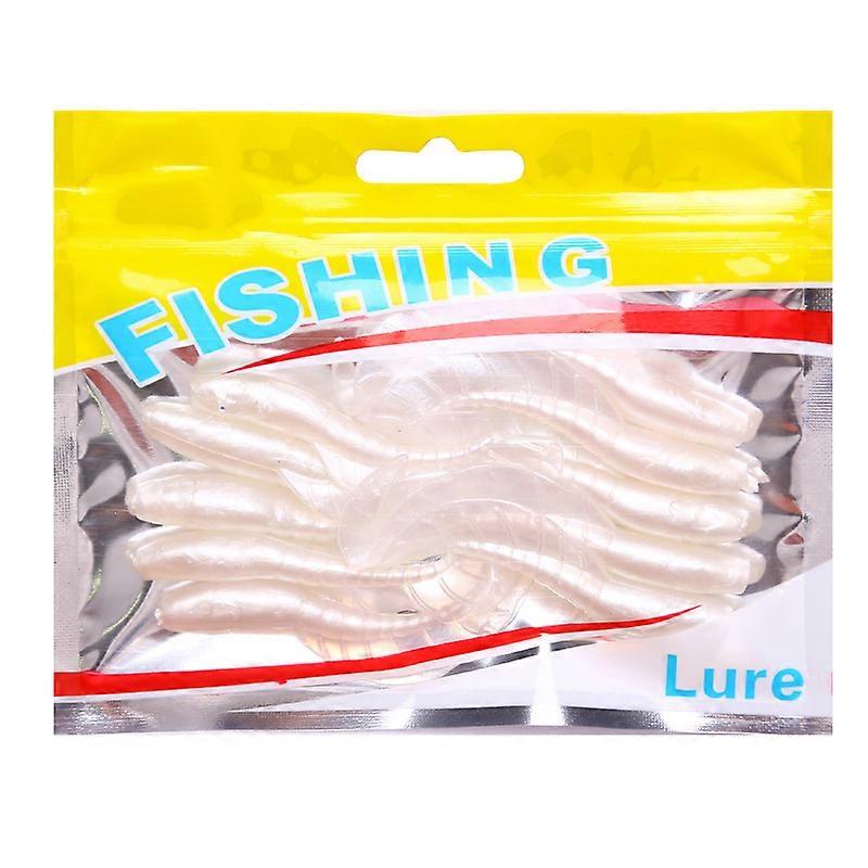 Soft baits, 10-piece pack, realistic design with luminous effect, suitable for both saltwater and freshwater