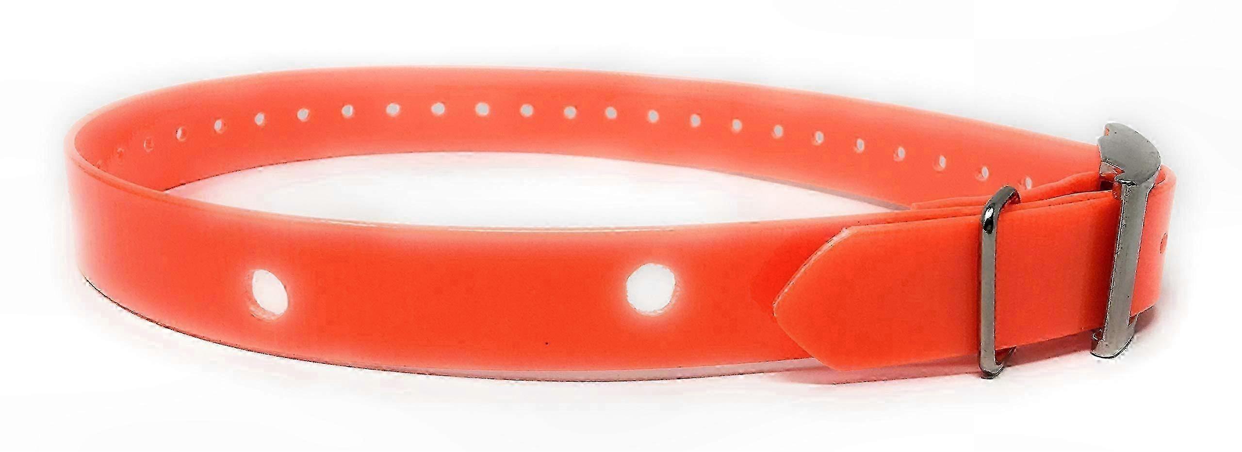 Neon Orange Replacement Collar for Astro DC40 Strap, Durable and Adjustable Fit