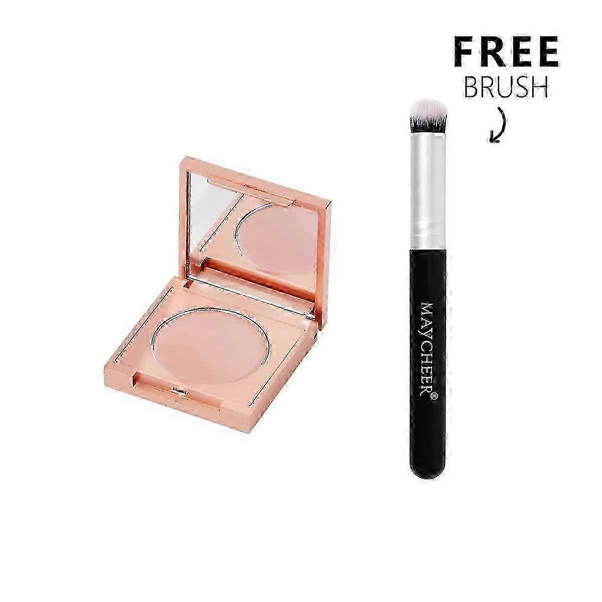 Colored CC Undereye Corrector with Br, Clay Neutralizing Makeup for Dark Circles and Under Eye Hydrating Concealer, Perfect for Erasing Imperfactions