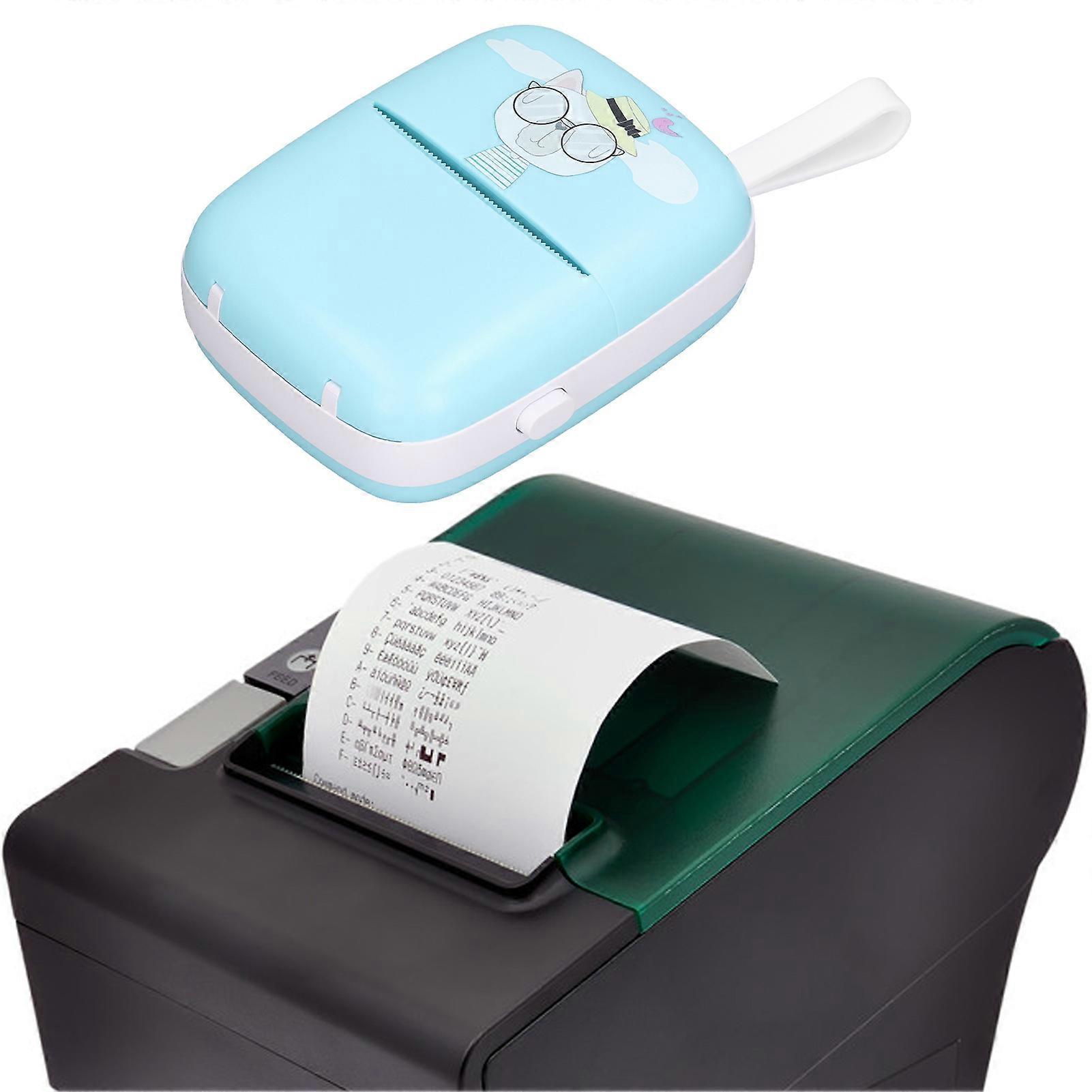 Thermal Bluetooth Inkless Printer 200dpi 1000mAh Rechargeable