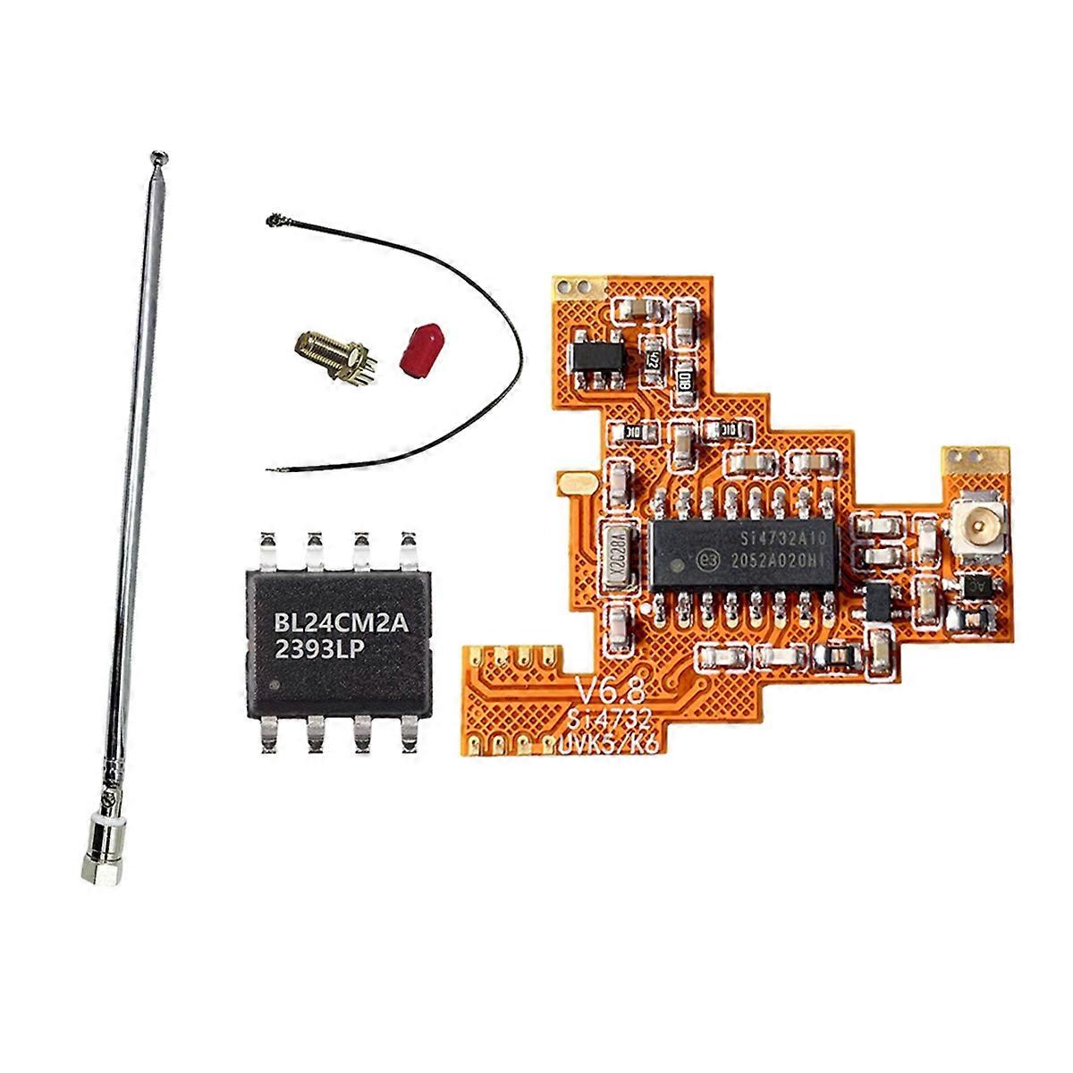 SI4732 V6.8 FPC Module+BL24CM2A Chip+Antenna for UVK5 K6 HF Shortwave Full Band/Single Sideband Reception