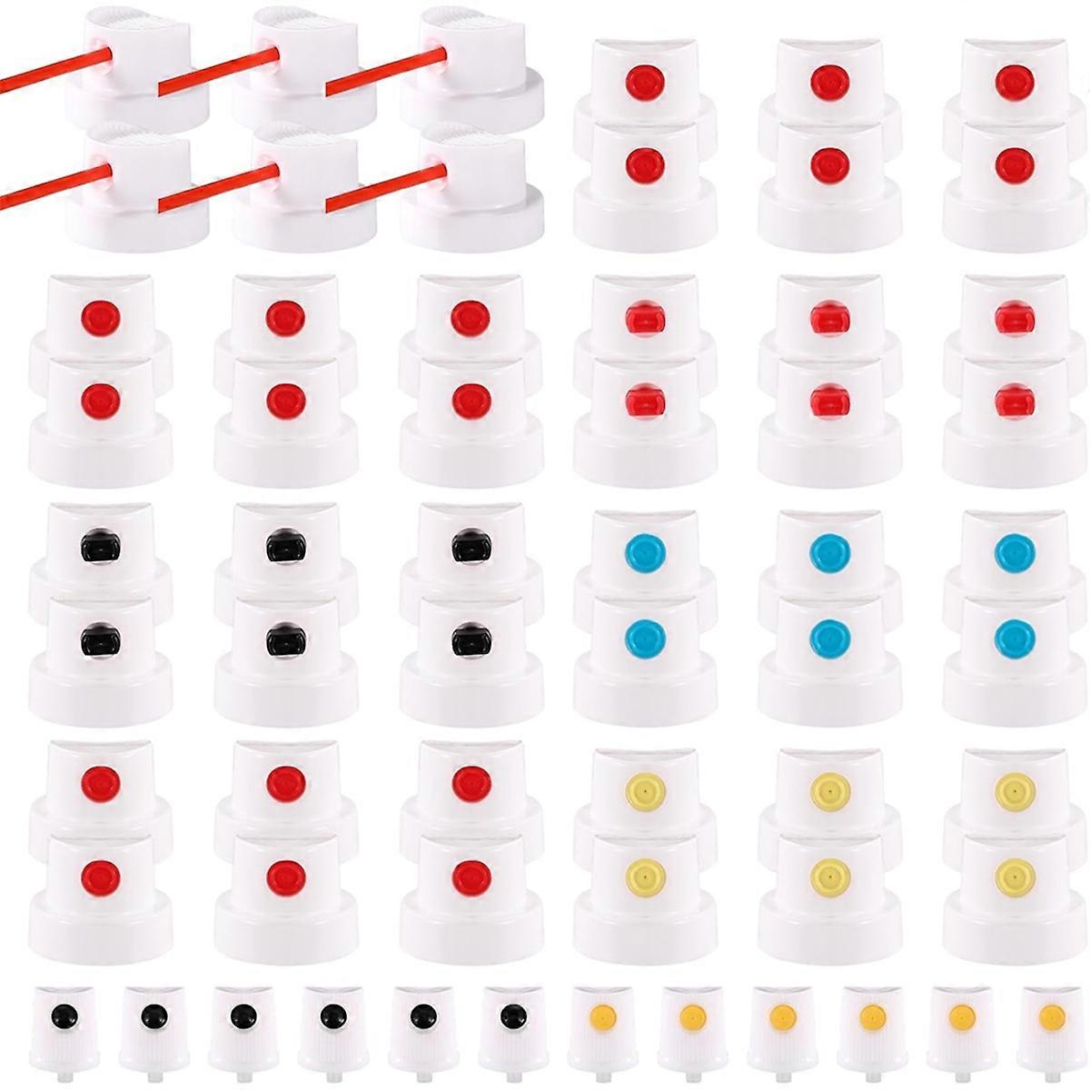 60pcs -Paint Caps, Universal -Can Shaker Nozzle