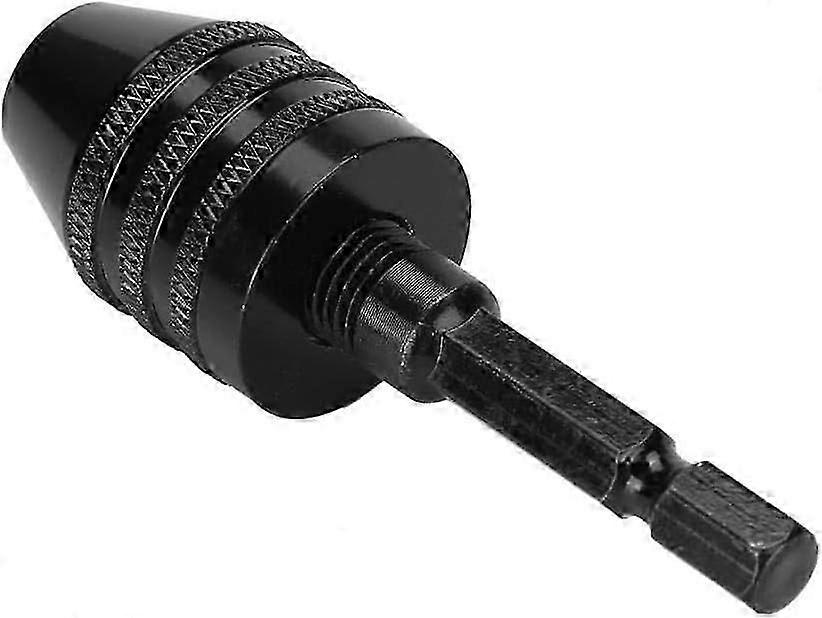 2025 Latest Model Hex Shank Keyless Drill Collet Adapter Capacity 6.5mm for Electric Drill