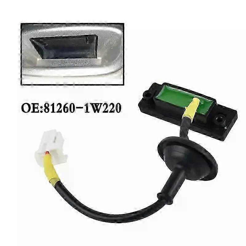 1pcs Car Rear Trunk Lid Lock Boot Release Handle Switch Tailgate Open Button Fit For  Kia Rio Pride Picanto Fit For  Hyundai i30 81260-1W2
