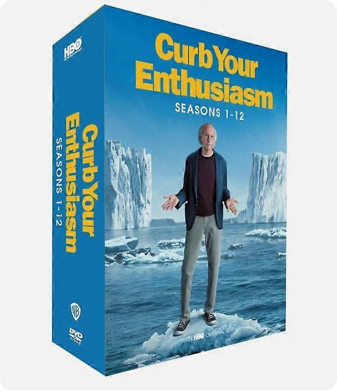 Curb Your Enthusiasm Sæson 1-12 (2024) DVD 25-Disc New Box Set engelsk version