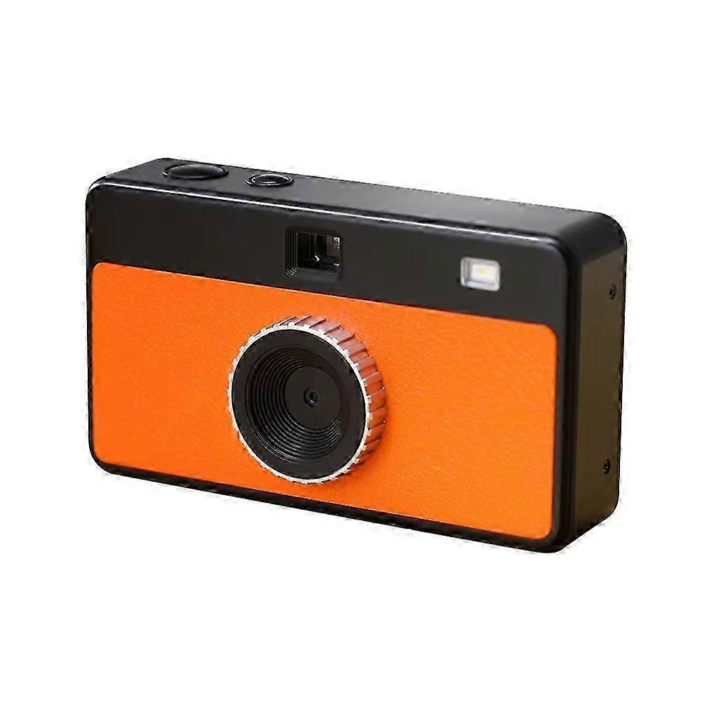 Mini 12MP HD Digital Camera for Students - Retro Style, Portable Selfie Camera with Beauty Enhancement
