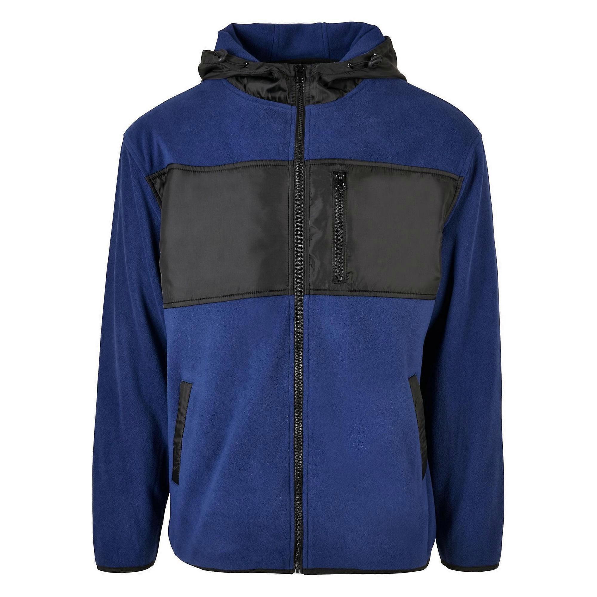 Urban Classics Herren Microfleece Kapuzenjacke