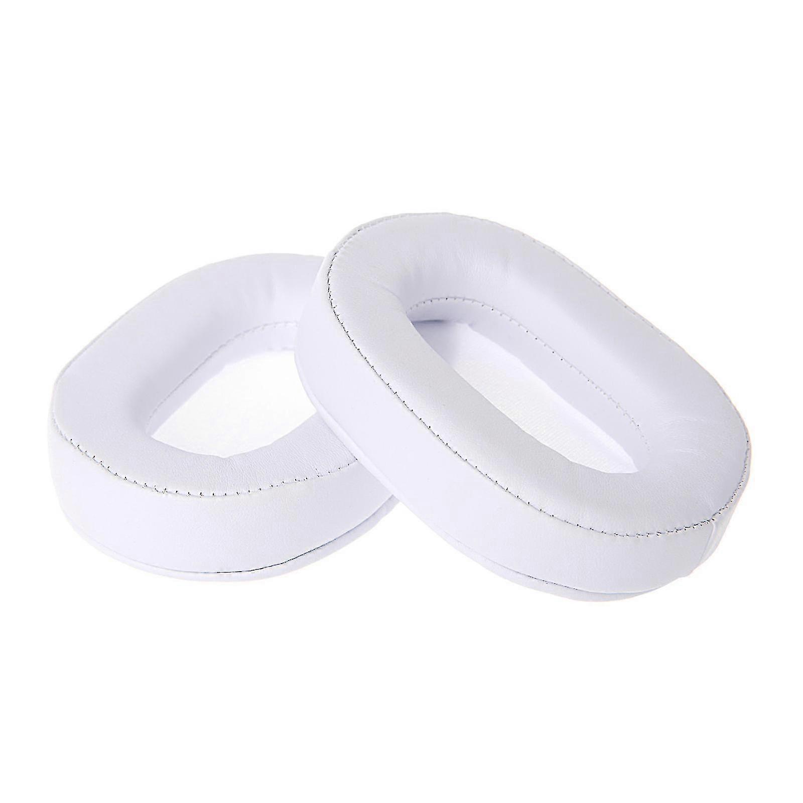 Ear Pads Headphone Earpads For -audiotechnica Ath-msr7 Ath-msr7bk Ath-m50x(White)