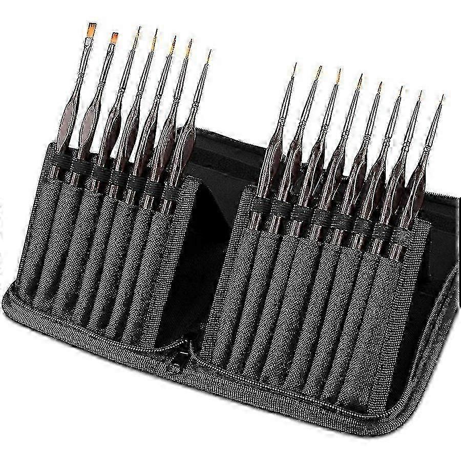 Detail Paint Brush Set,15pcs Miniature Brushes Kit,professional Mini Fine Paint