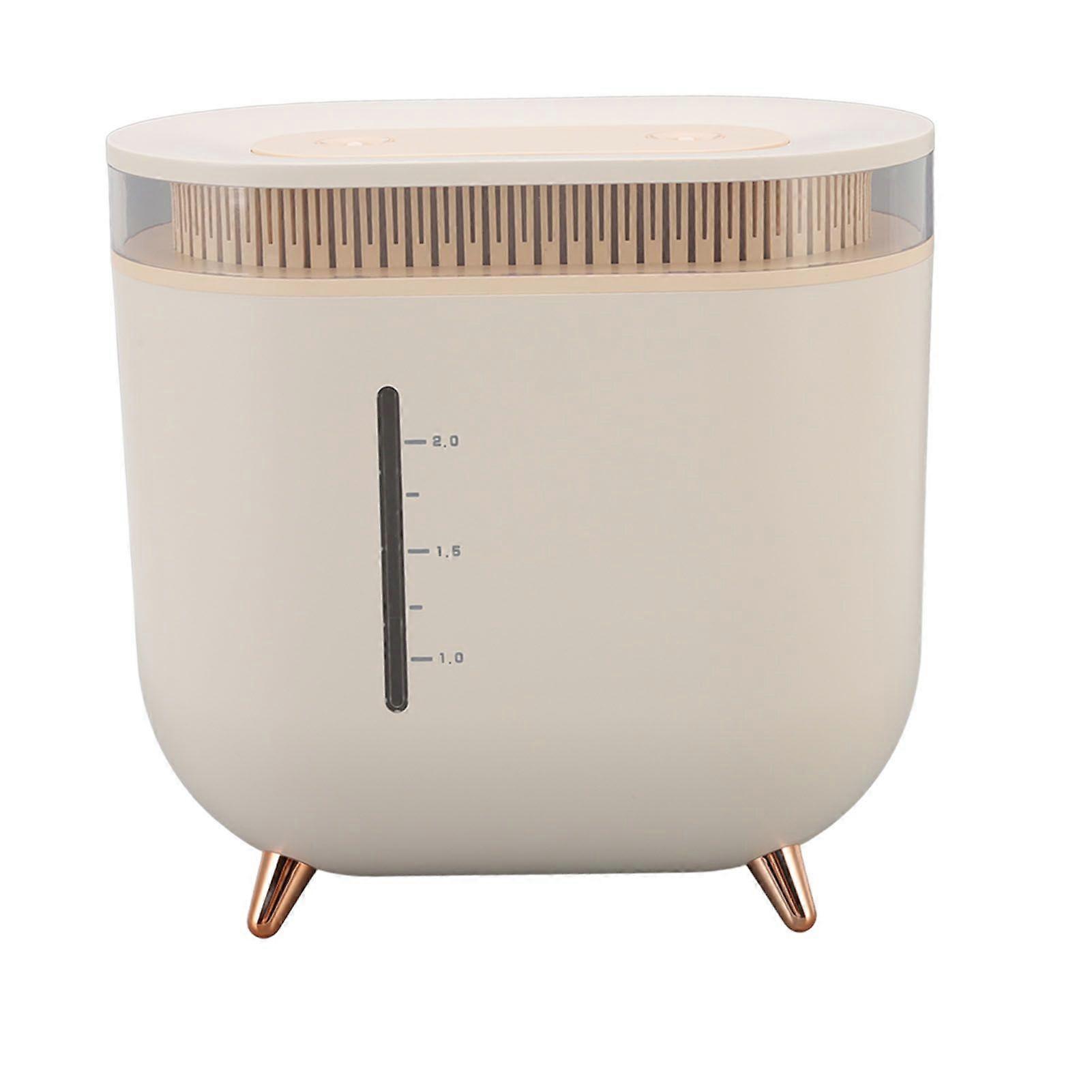 2L Capacity Humidifier with USB Charging, Delicate Double Spray Humidifier with Colorful Lights