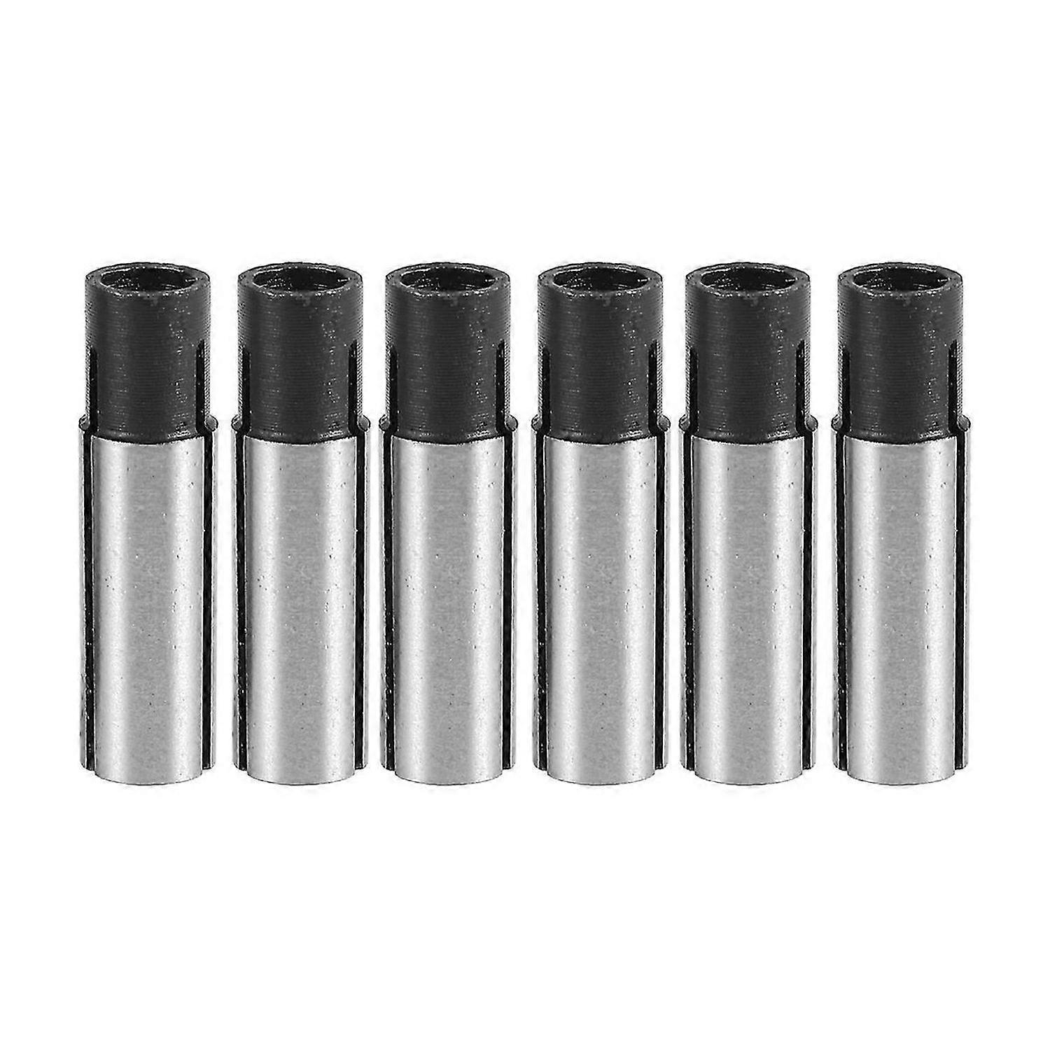 6Pcs 1/4 Zoll zu 1/8 Zoll CNC-Gravur-Bit-Router-Adapter Konvertieren