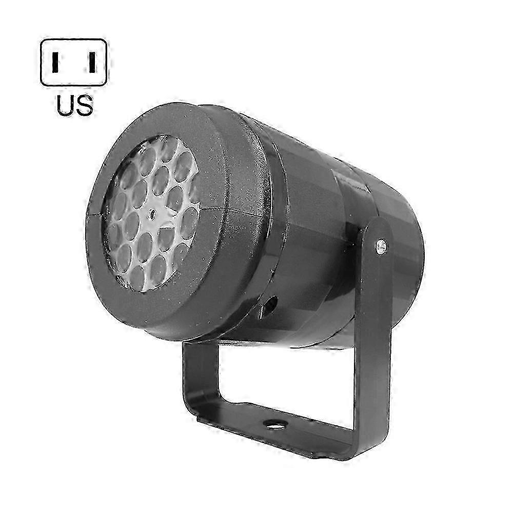 Christmas Party Lights LED Laser Snowflake Projector 4W Stage Light Rotating