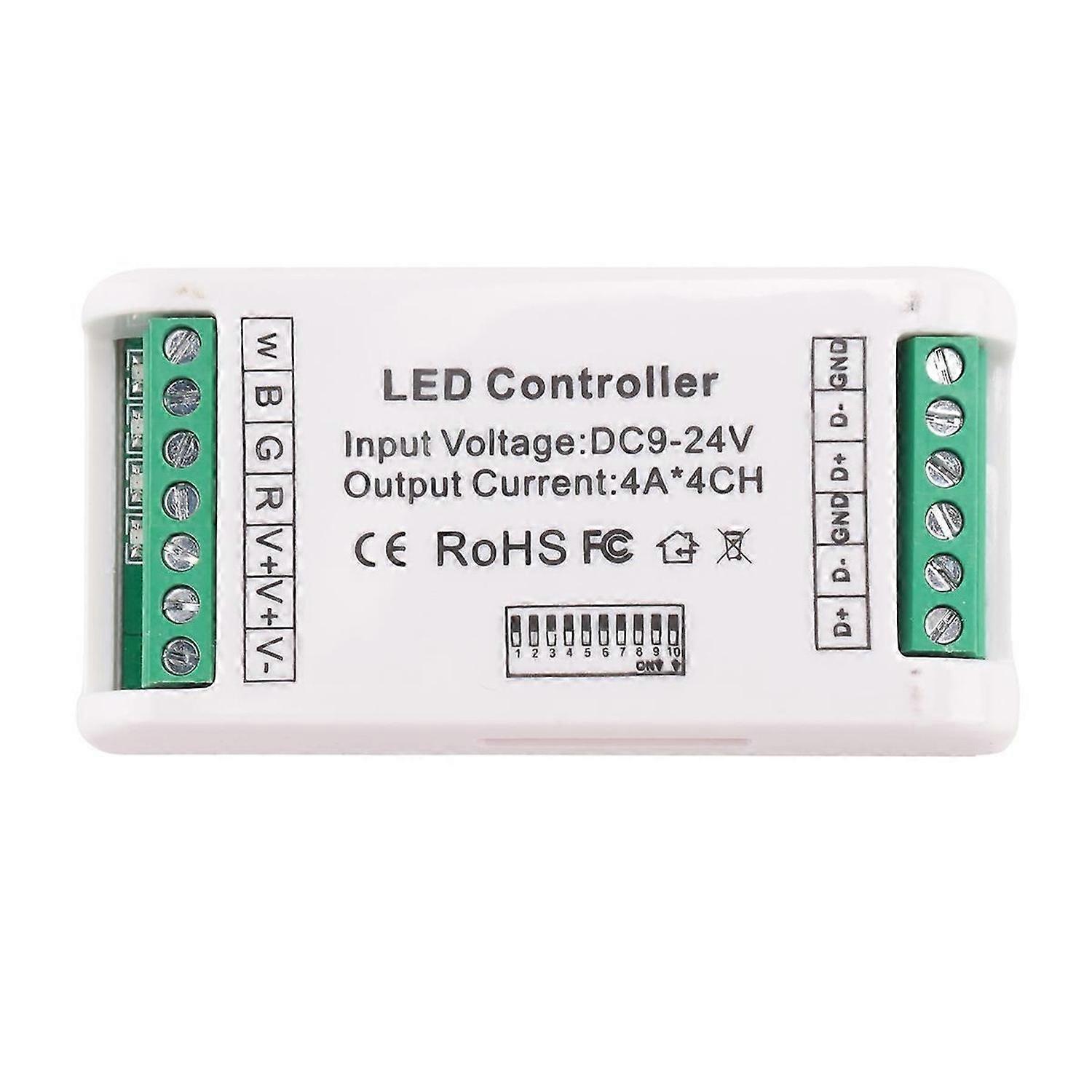 Mini 4 Channel RGBW Decoder 16A RGB RGBW Strip Controller