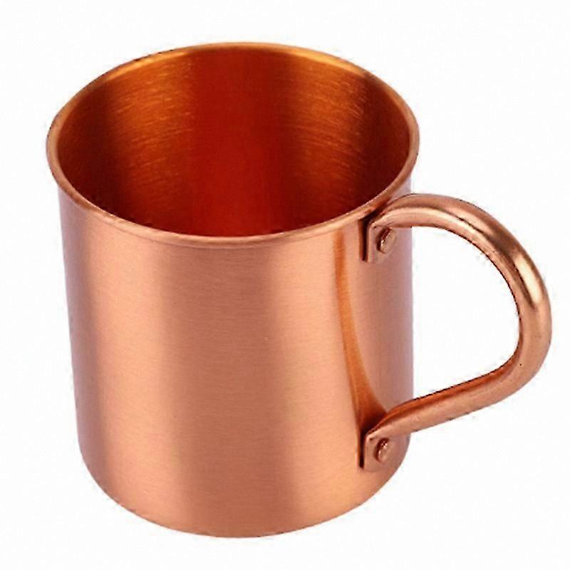 Copper Cocktail Mug with Straight Handle for Bar Use