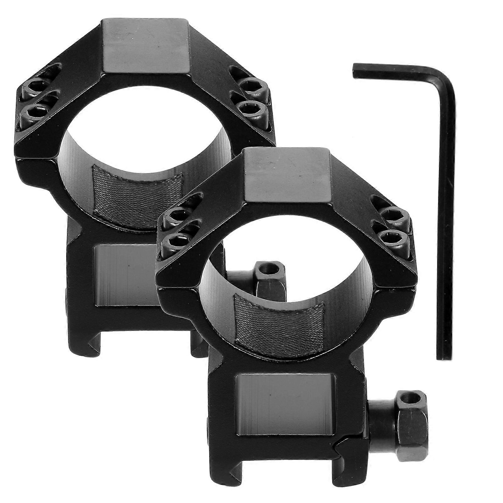 Durable Nagant Mount Kit with 2Pcs Metal Scope Rings for Precision
