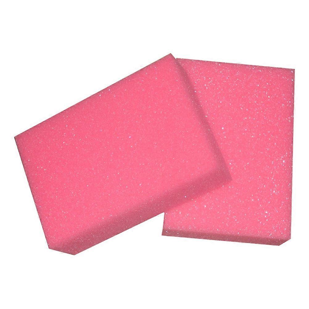 Hair Sponge Brush Square Shape for Daily Use 10Pcs Yellow Set