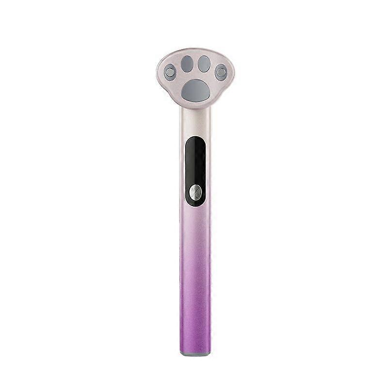 7-Color LED Eye Massager with EMS Microcurrent & Heat - Foldable Eye Care Device for Dark Circles, Eye Bags, Wrinkles and Puffiness Reduction, Lip Car