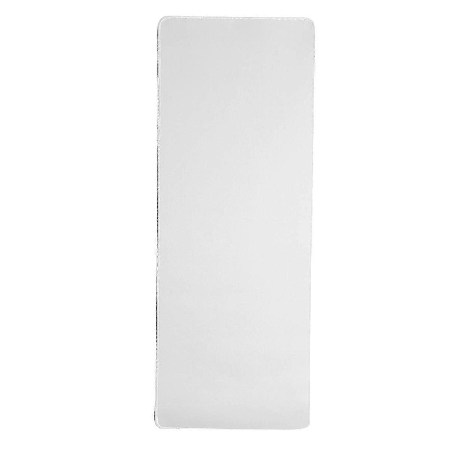 Extended Rubber Gaming Mouse Pad, for Work, Study-White Seam