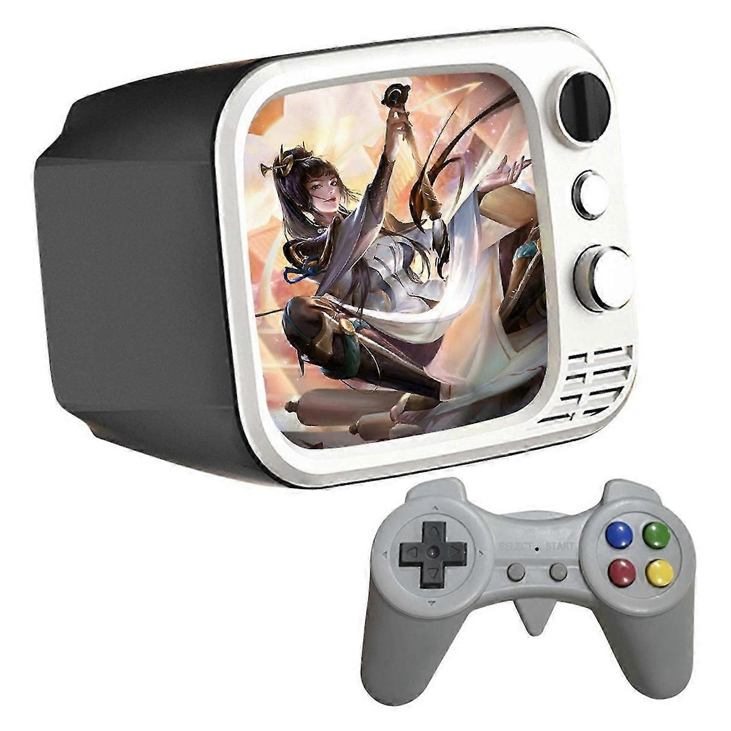 H7 Retro Nostalgic TV Game Console Home TV Game Controller Dark Gray