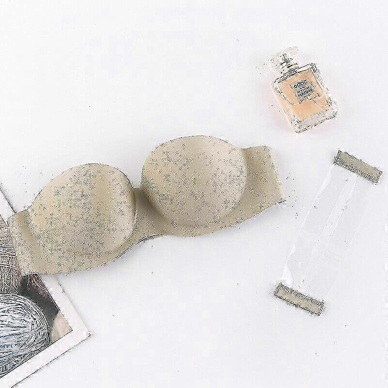 Strapless Padded Push Up Bra Clear Back Straps Bras Wedding Party Invisible Bra-Yvan