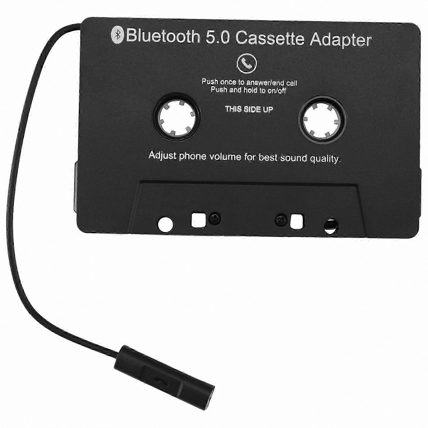Bluetooth 5.0 Universal Cassette Adapter for Car AUX Stereo Music Playback