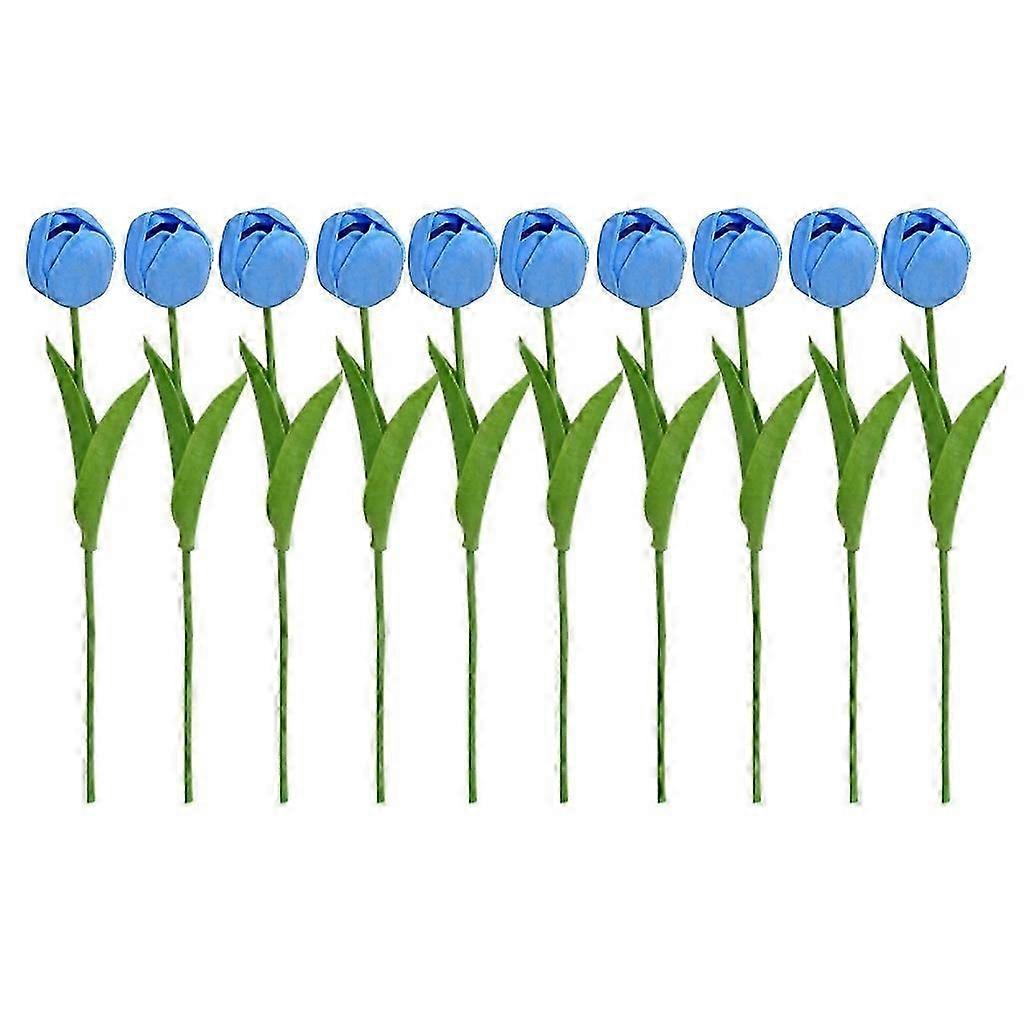 10pcs Artificial Tulips Simulation Tulip Holiday Present Accessory Myi