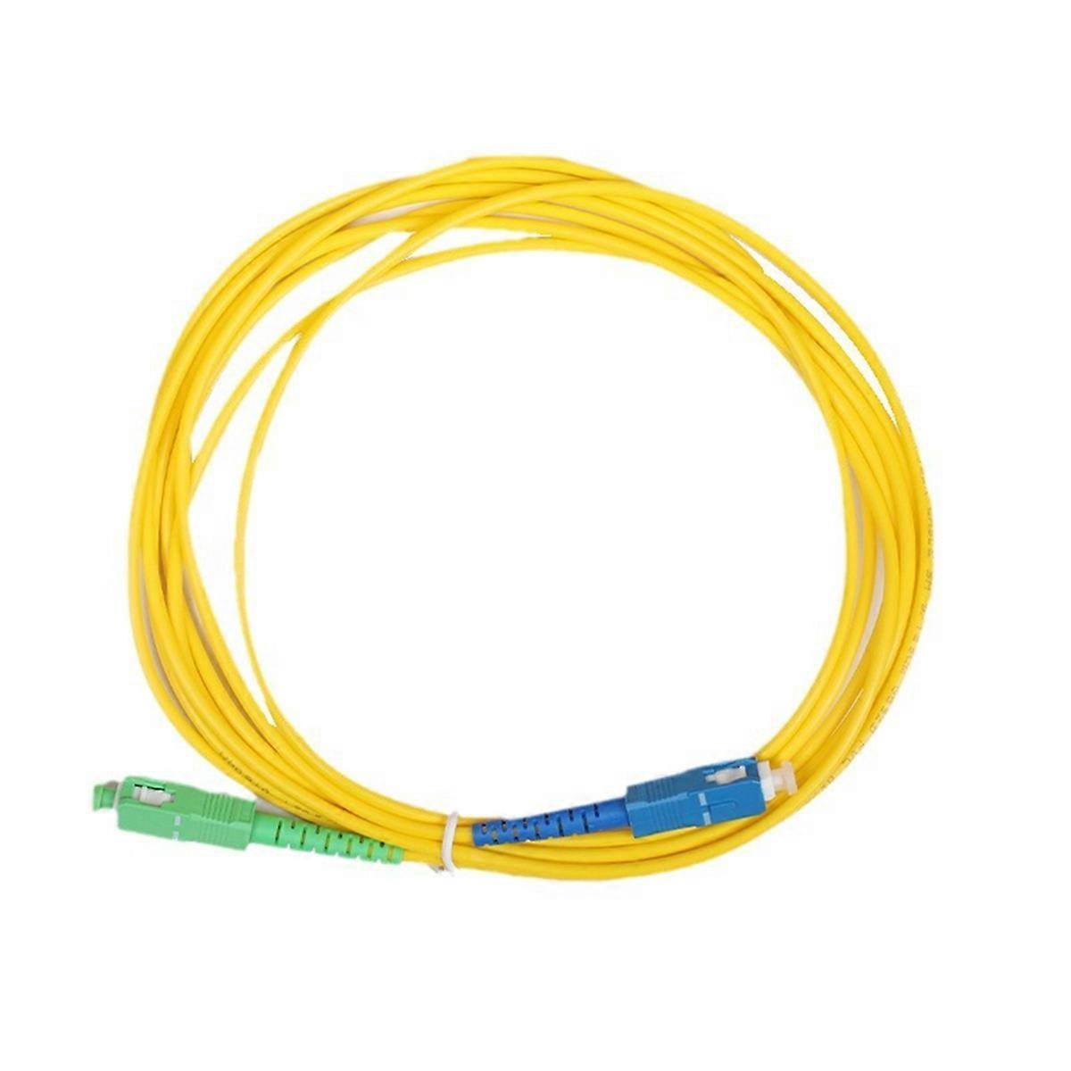 10PCS Fiber Optic Patch Cord SC/-SC/UPC,2 Meter Length Single Mode