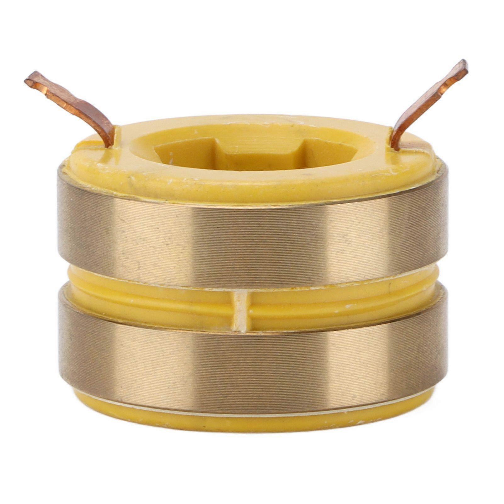 Slip Ring Brass Conductive Collector 2 Way 22mm ID 38mm OD for 168F Gasoline Generator