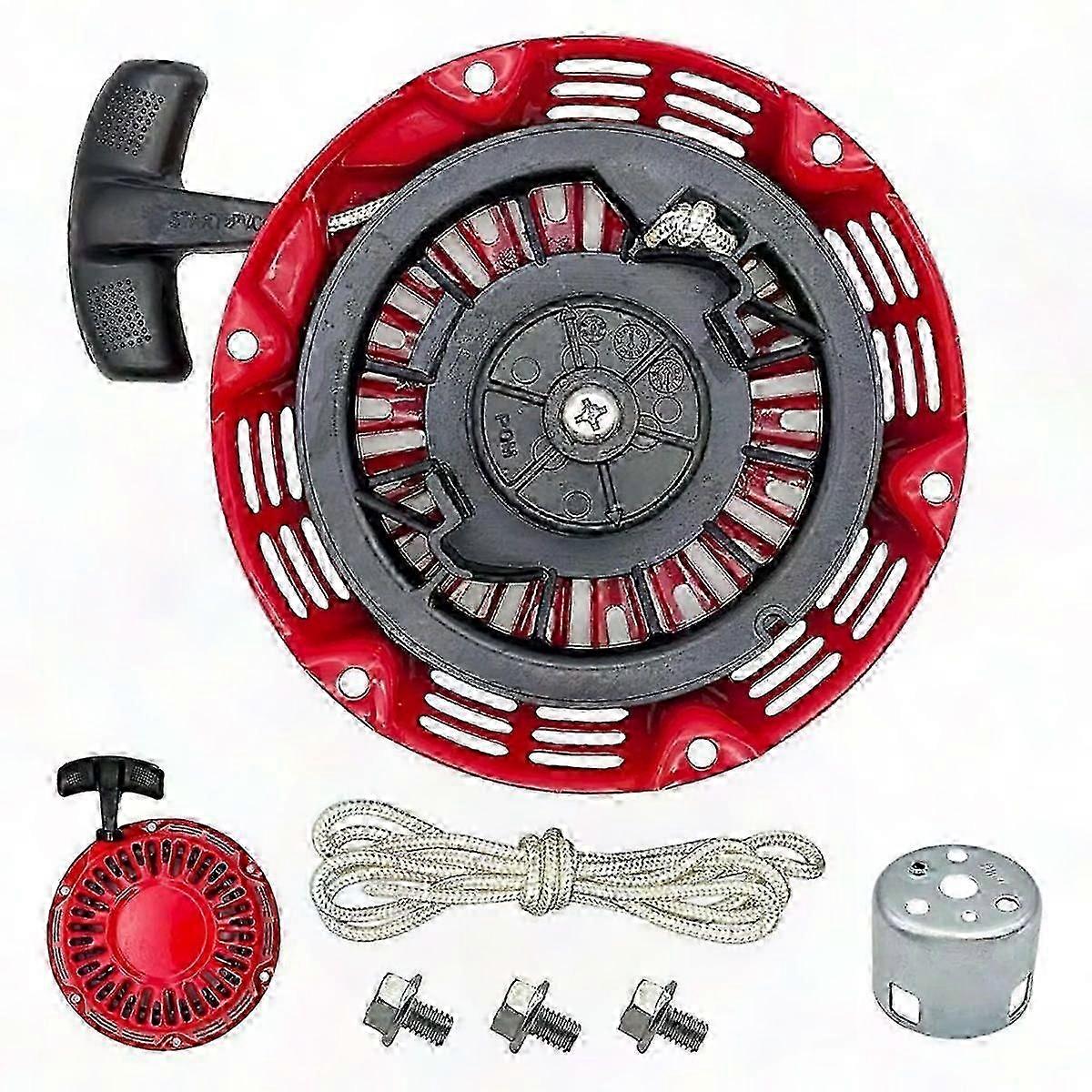 Recoil Starter Pull Rope with Pulley Cup for GX160 GX200 GX120 Engines