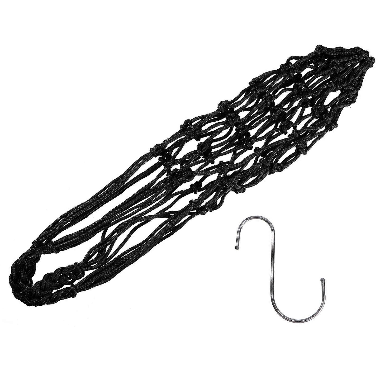 Parrot Feeding Net Bag for Rooster Hen with 1Pcs Stainless Hook Bag