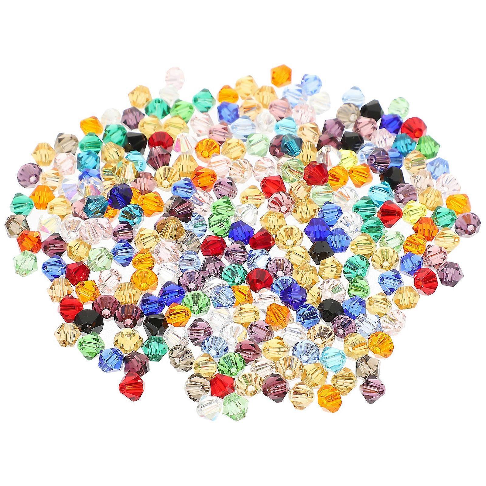 Glass Beads for Crafts Loose Bead for Bracelets Making 1120Pcs Set