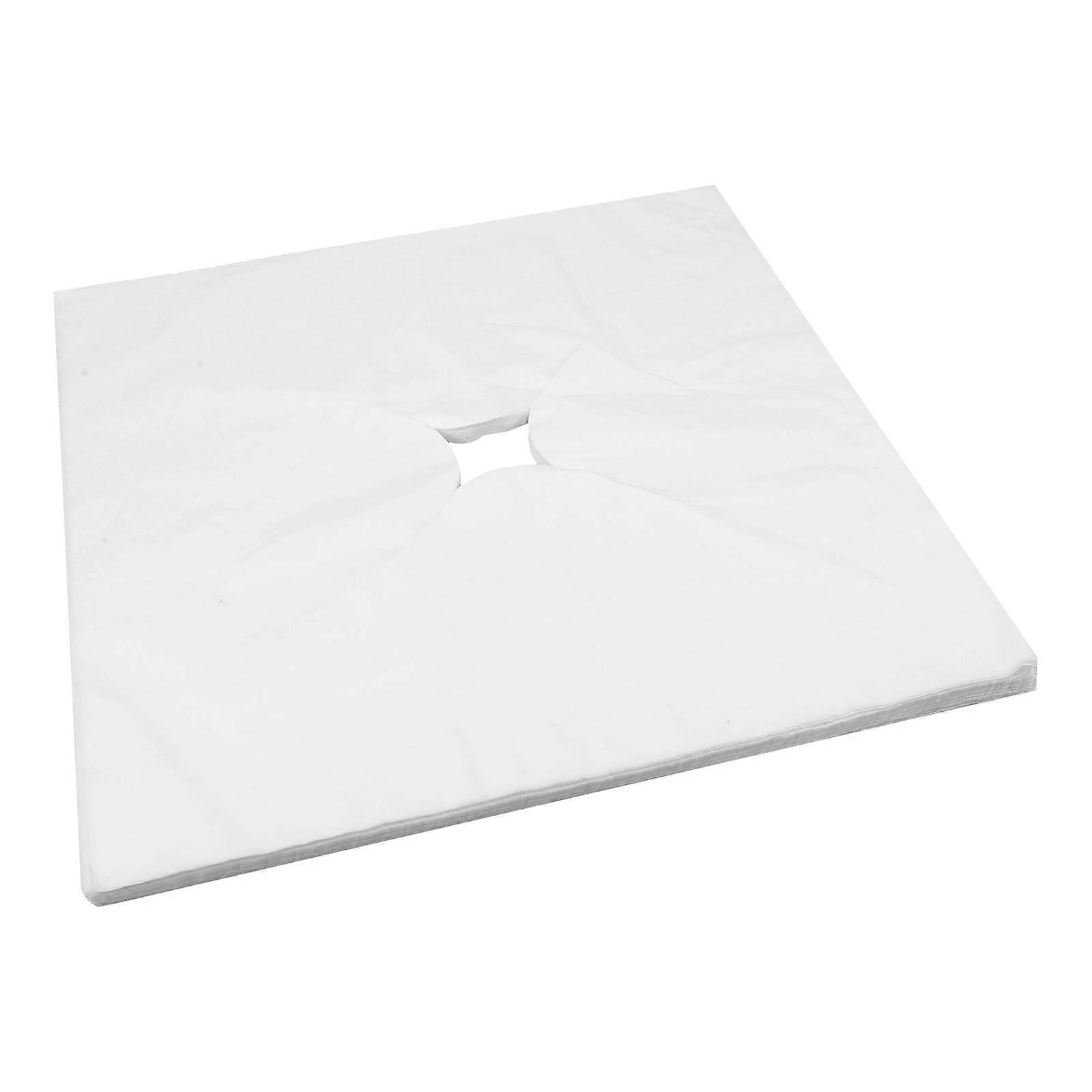 Massage Table Accessories Disposable Massage Face Rest Pads with 300 Sheets for Spa