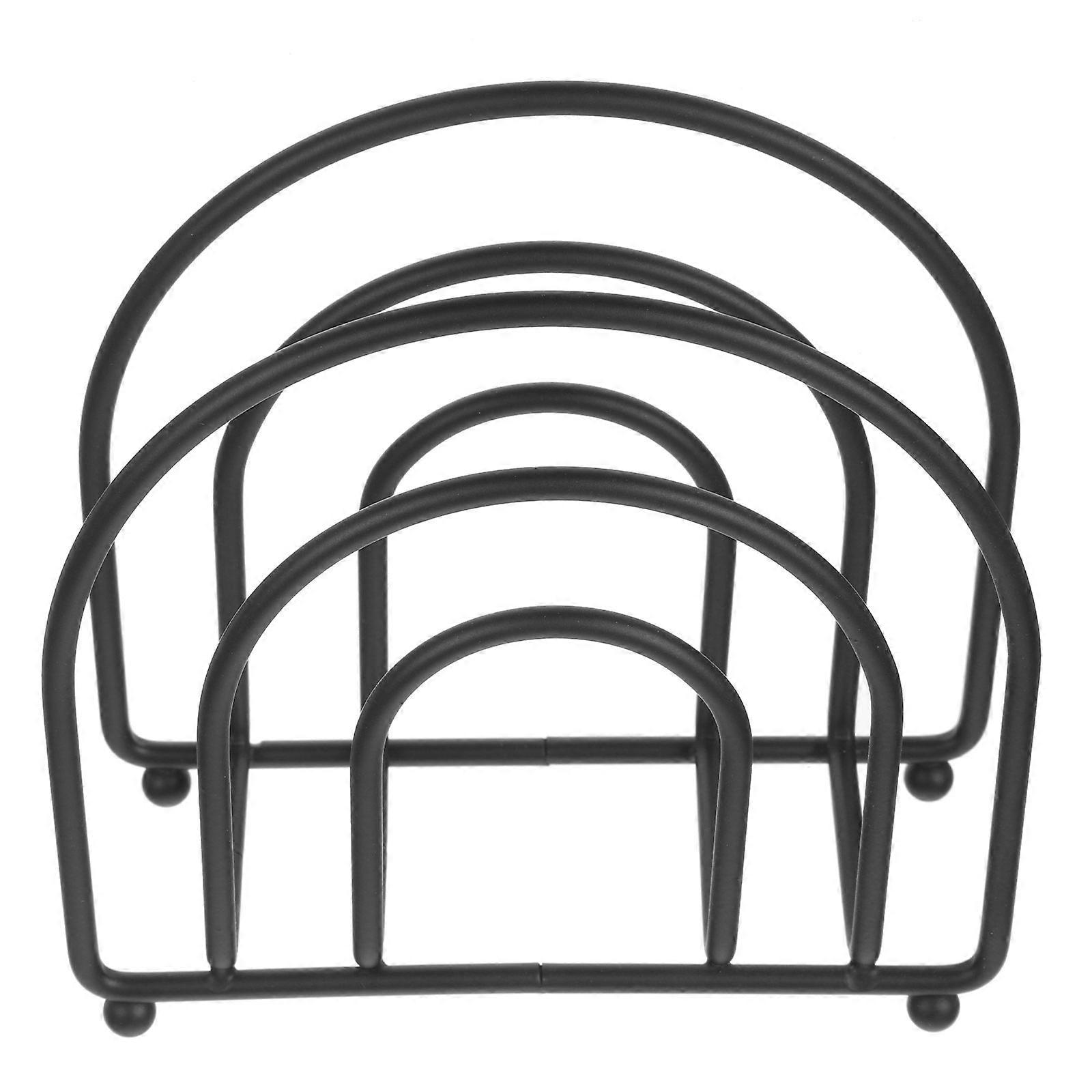 Decorative Metal Napkin Holder for Paper Storage 4Pcs Pack