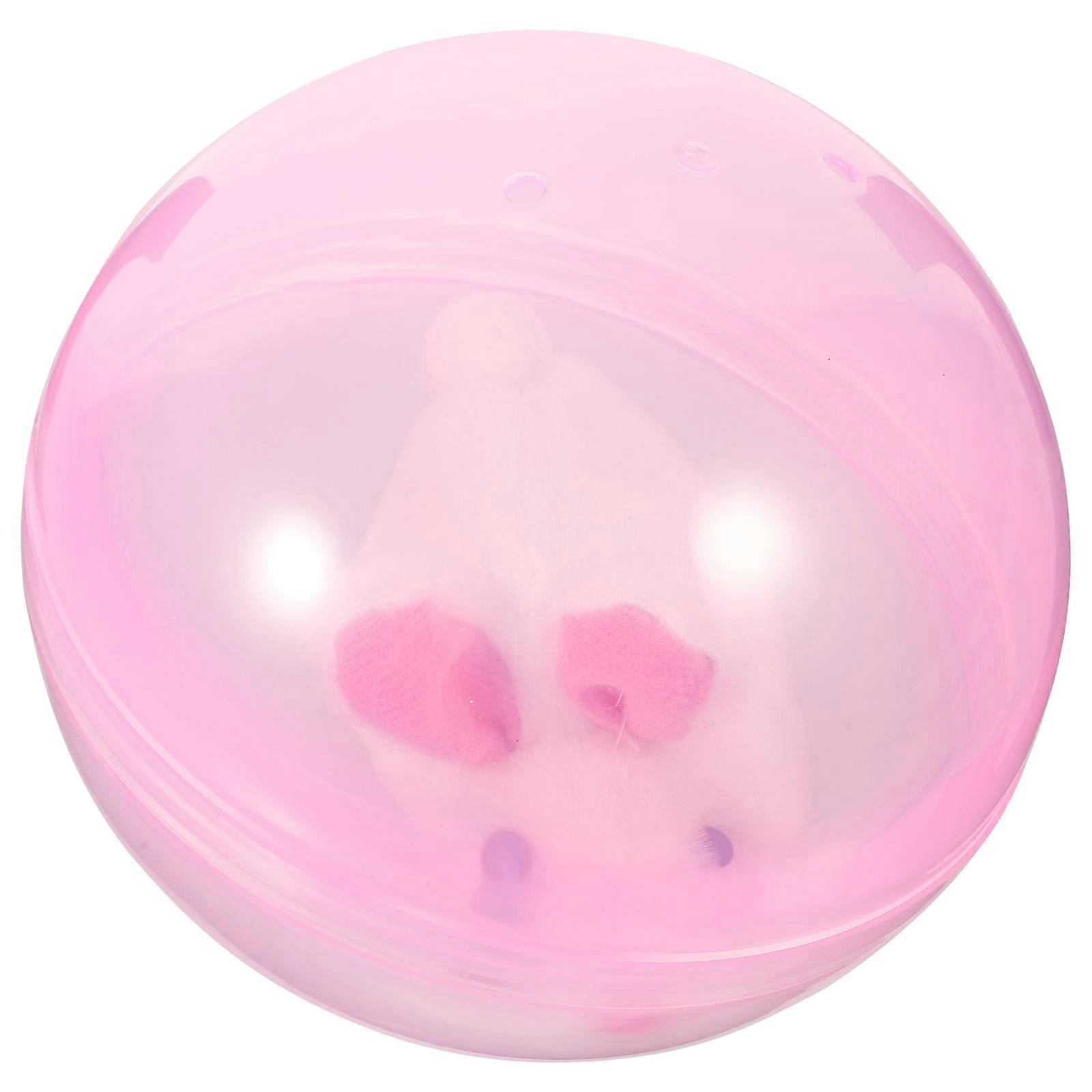 Interactive Play Cat Toy 4Pcs Electronic Running Ball For Pet Cats 12x12cm Size
