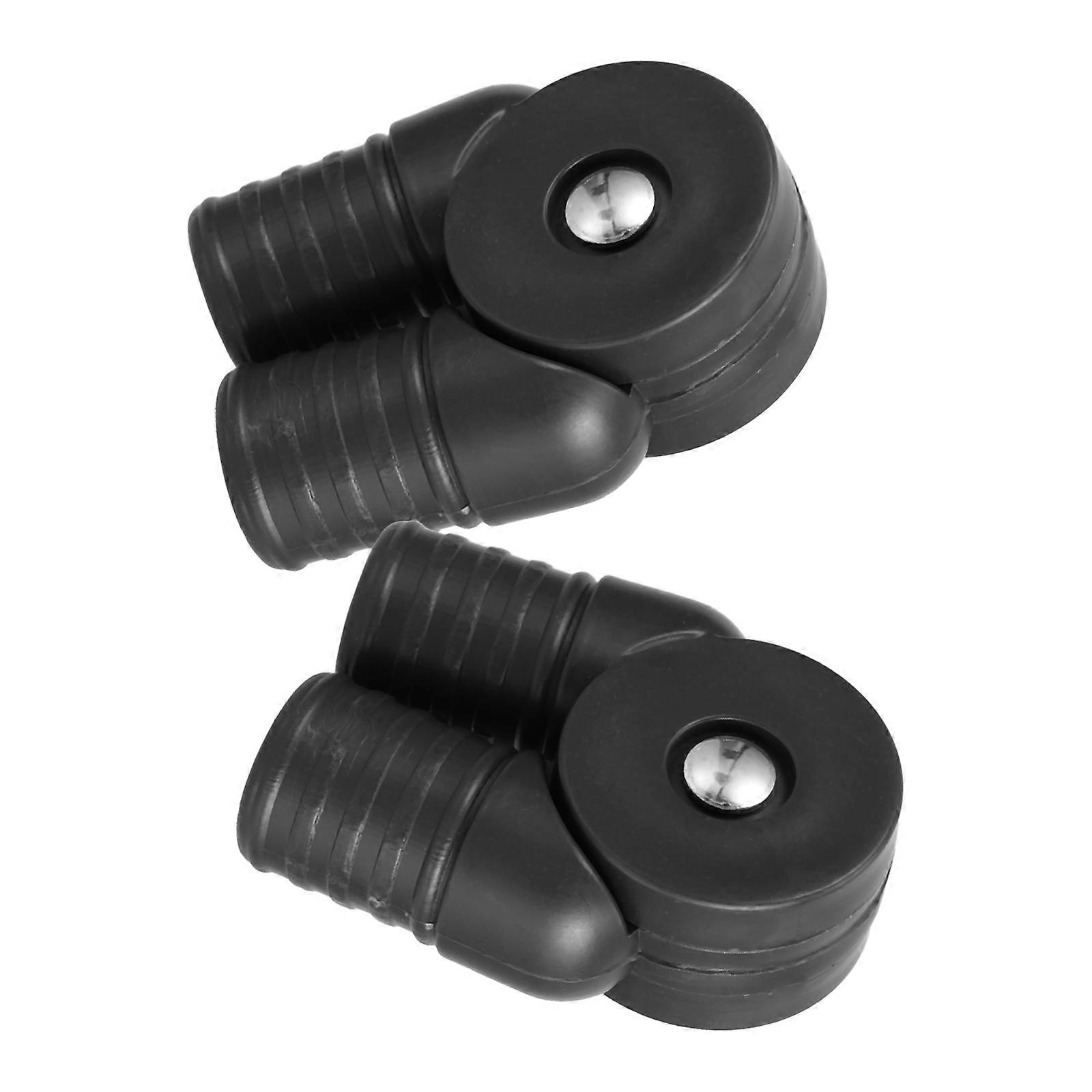 Practical Heavy Duty Recliner Chair Tube Connector Adapter 8Pcs Suitable For Outdoor Relaxation And Home Use Coffee Color