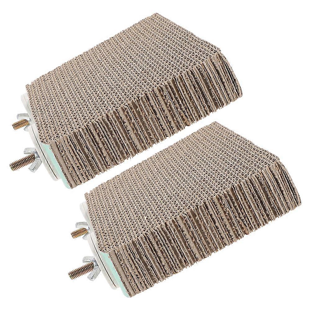 Bird Toys for Cage Cardboard Perch Platform for Parrot 4Pcs Sturdy