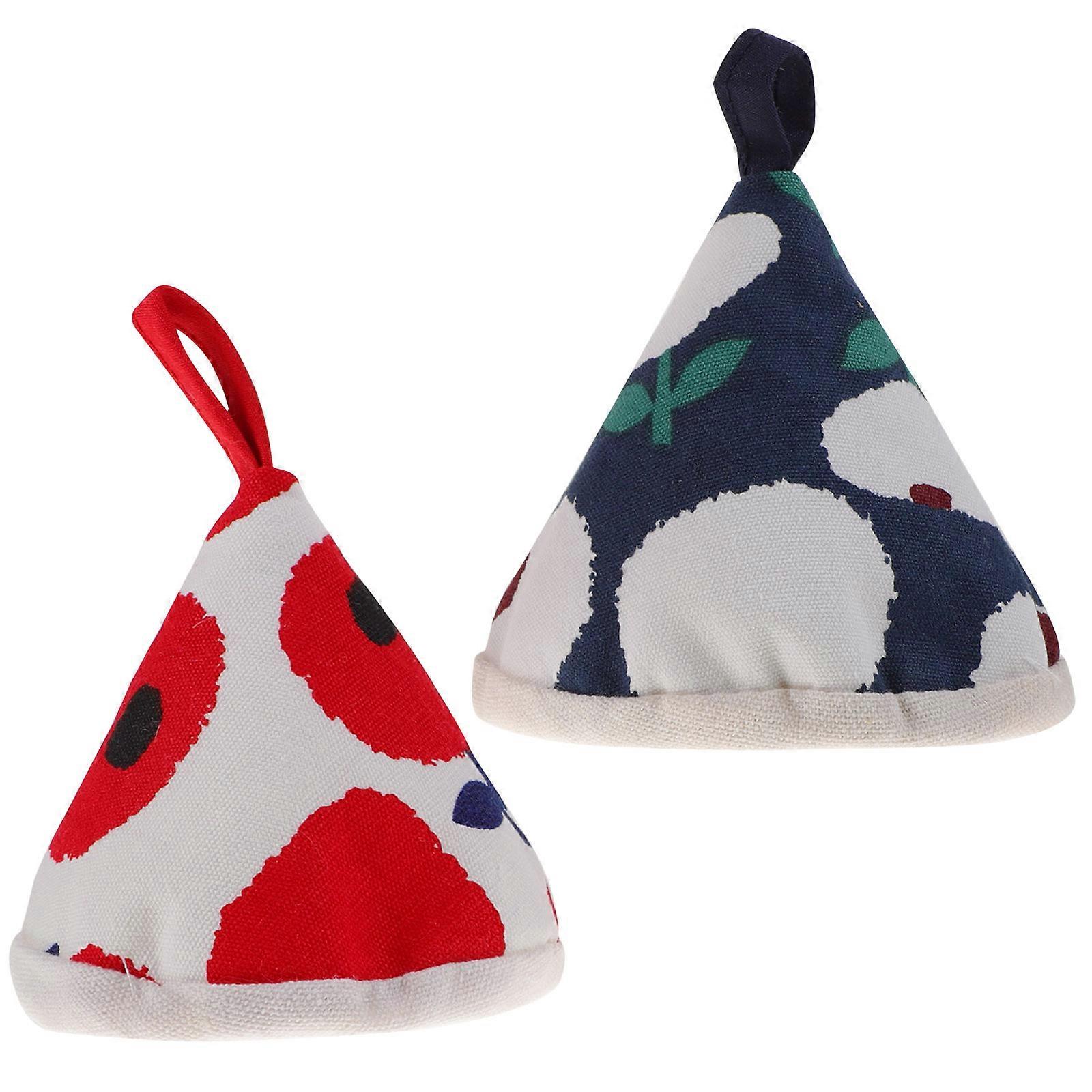 Triangular Pot Lid Cover for Heat Resistant Pot Handle 10Pcs Set
