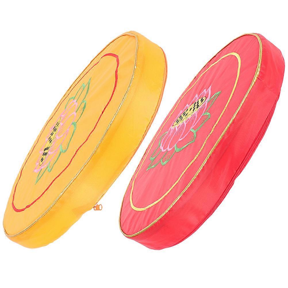 Meditation Seat Cushion Round Mat for Home Use 4Pcs Pack