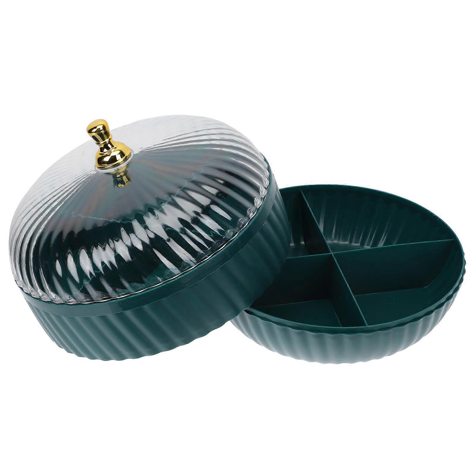 Nordic Style Food Box 1Pcs Green PP Home Storage Box for Generous Gifting