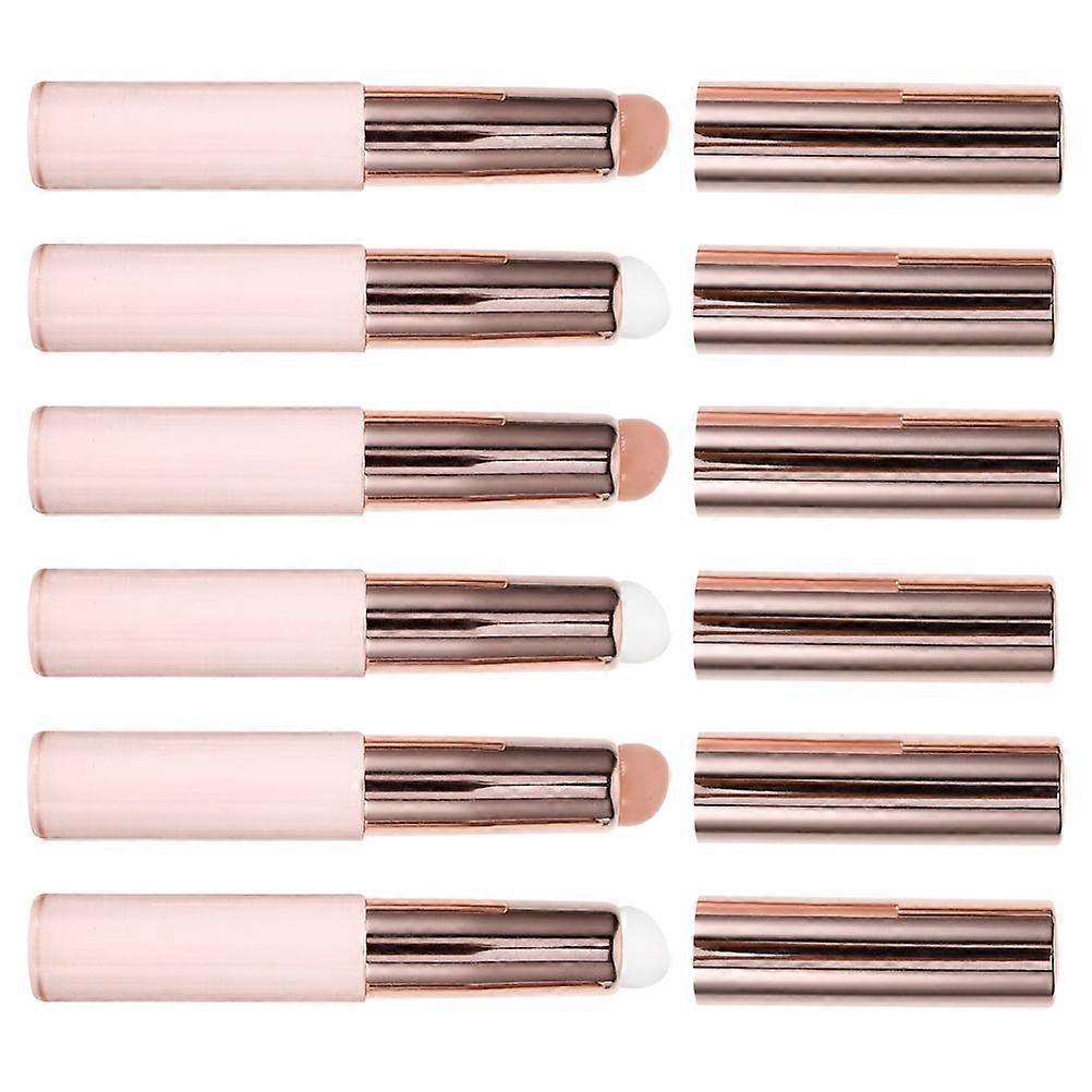 Lip Stick Lip Brush for Versatile Application 30Pcs Pink Portable