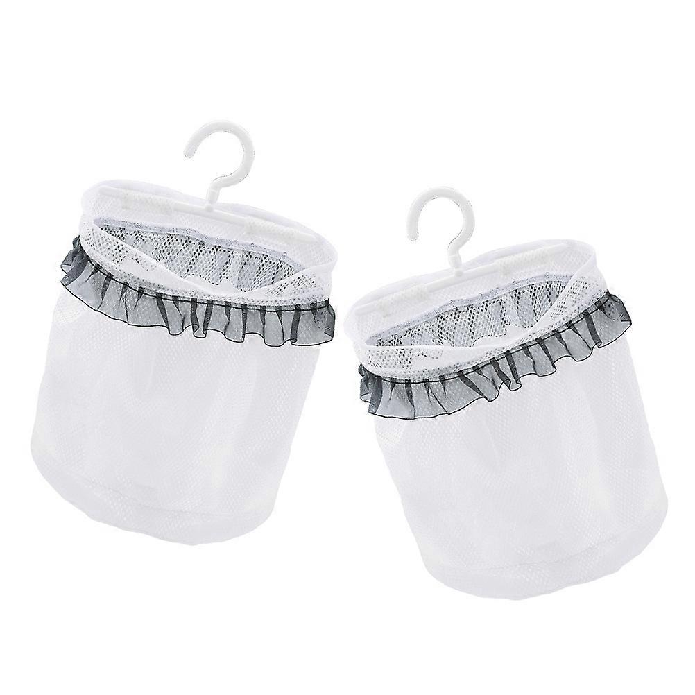 Convenient Storage Bag for Household Use with 4Pcs Mesh Wall Pouches