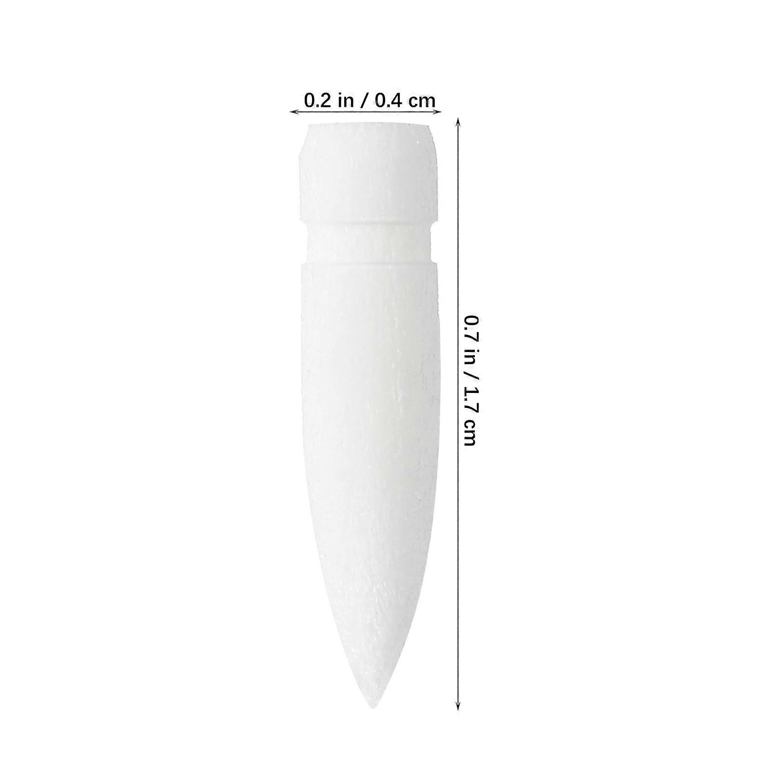 50Pcs White Acrylic Paint Marker Nibs for Craft Replacement Use