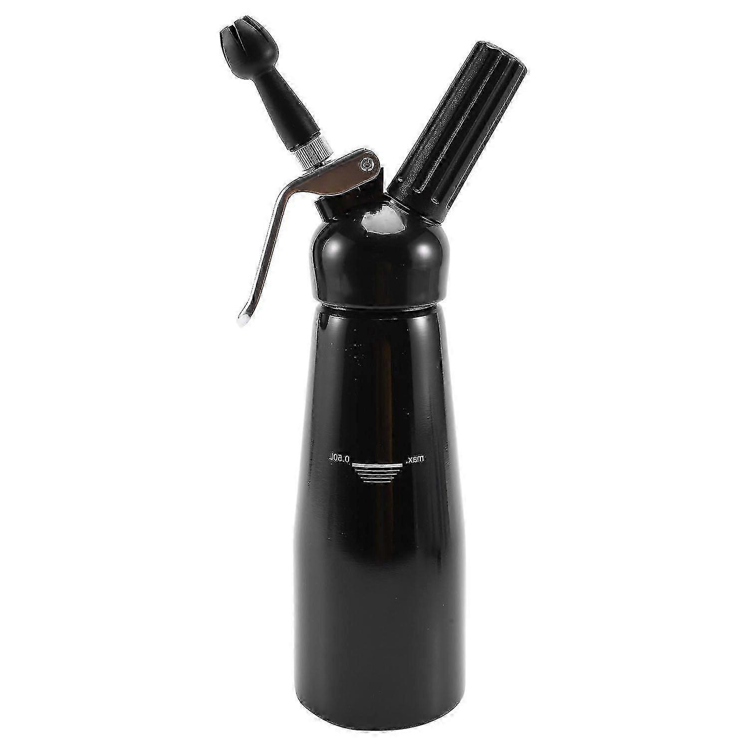 Flødedispenser rustfrit stål - Professionel flødeskumsmaskine - Gourmet flødepisker - Stor