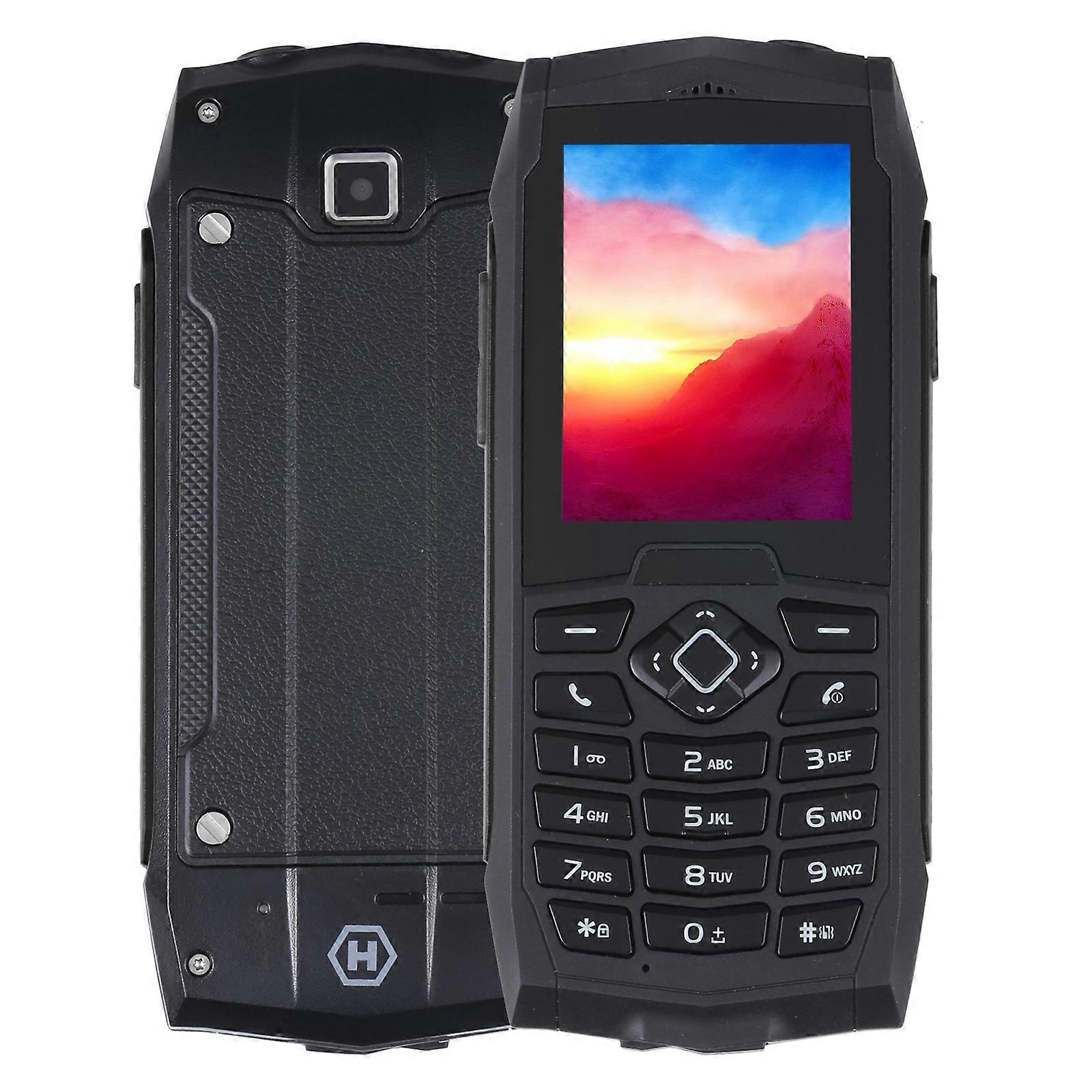 Rugtel R1D Rugged Phone, IP68 Waterproof Dustproof Shockproof, 2.4 inch, MTK6261D, 2000mAh Battery, Loud Box Speaker, FM, Network: 2G, Dual SIM