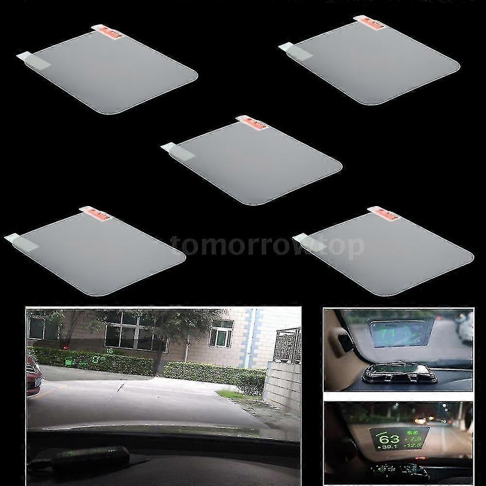 Head Up Display Hud Film Protective Reflective Screen 5.9" * 4.9" Auto Accessories Car-styling