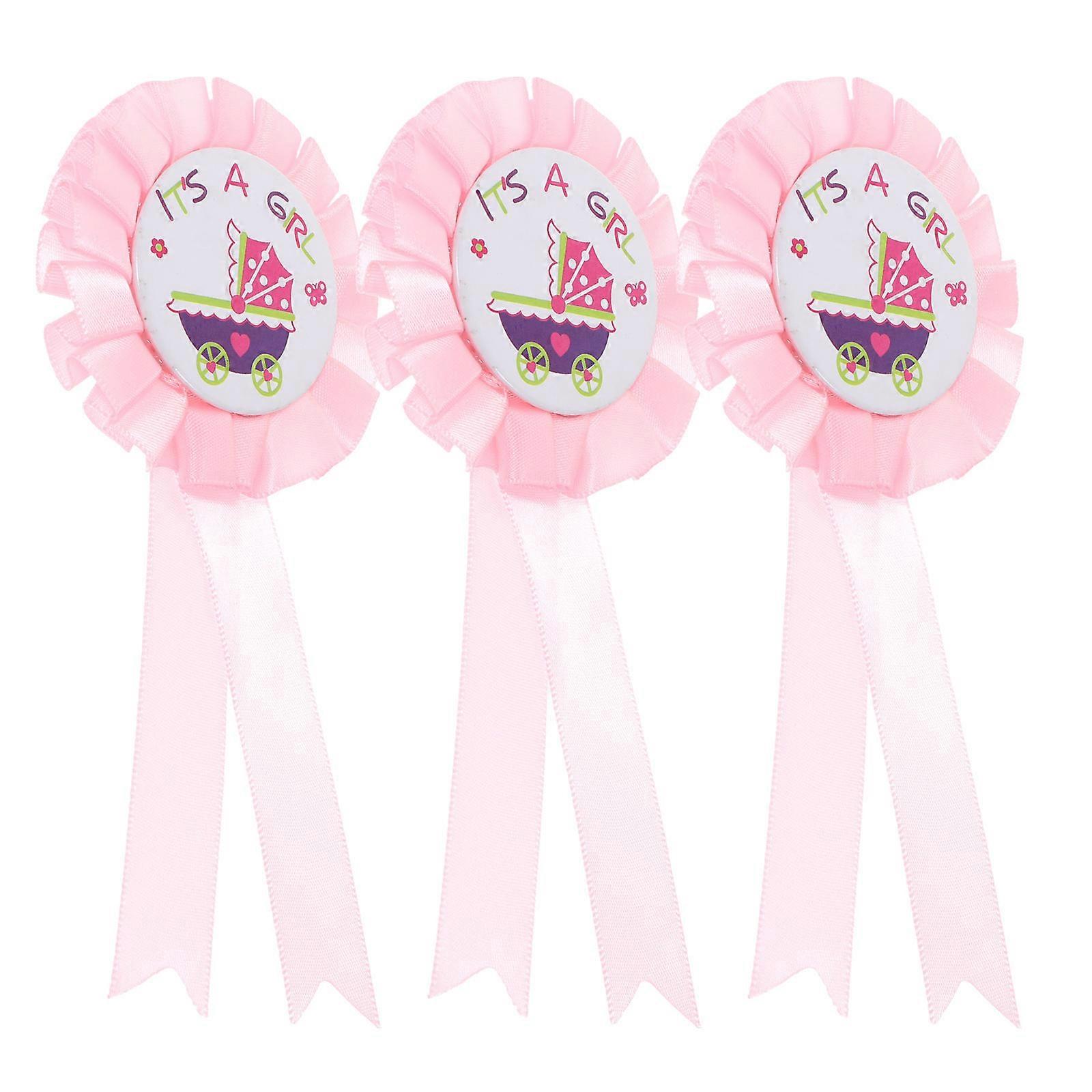Creative Baby Shower Badge Accessories Perfect For Photo Props Featuring Simple Yet Charming Style In Assorted Colors 30 Pcs